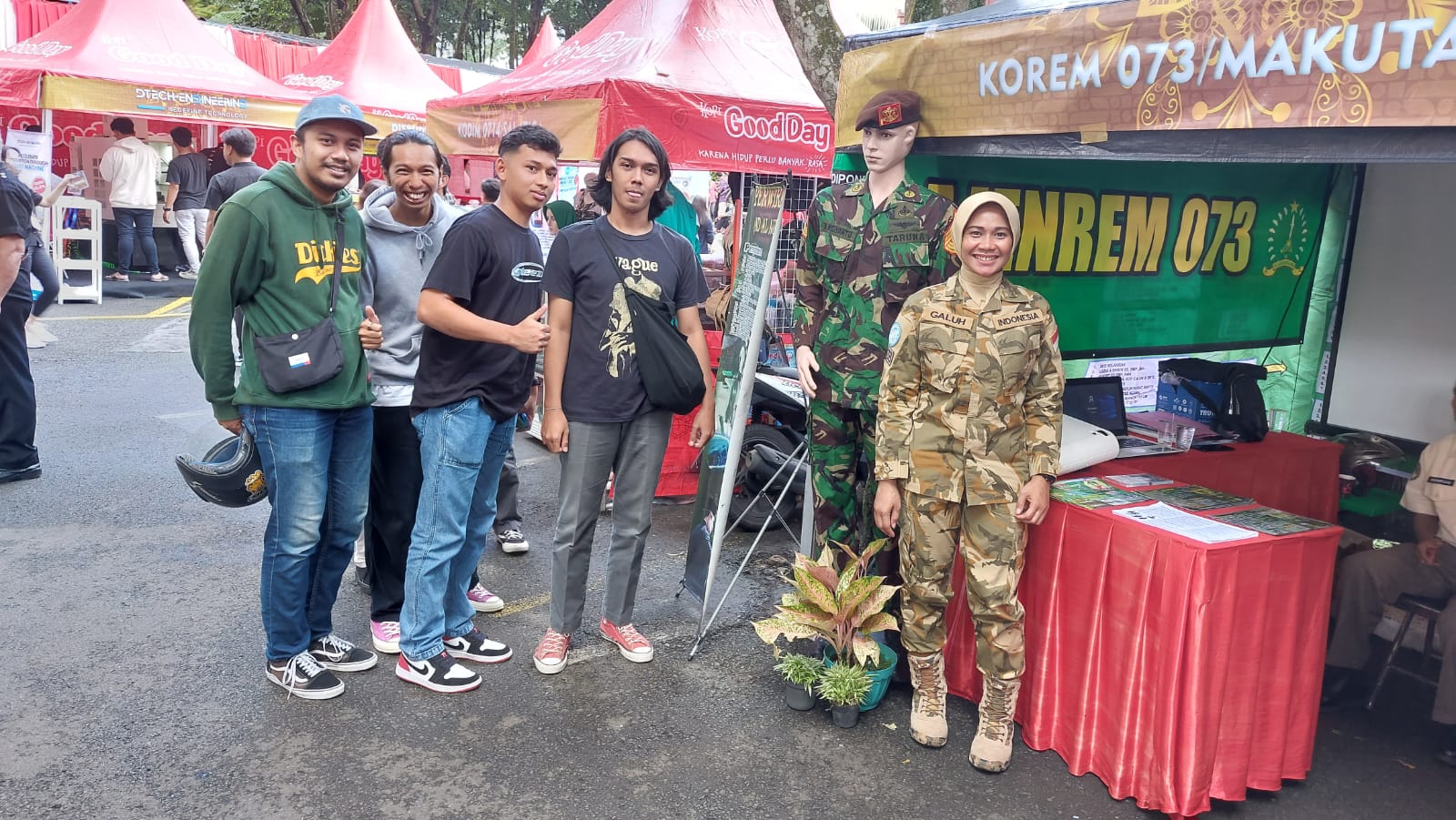 Korem 073/Makutarama Ikut Dalam Gelar Inovasi Harmoni Nusantara di UKSW Salatiga